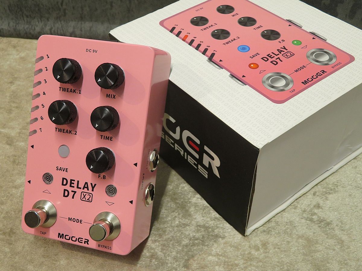 D7 X2 DELAY | 【クロサワ楽器店オンラインショップ】いい楽器とのいい