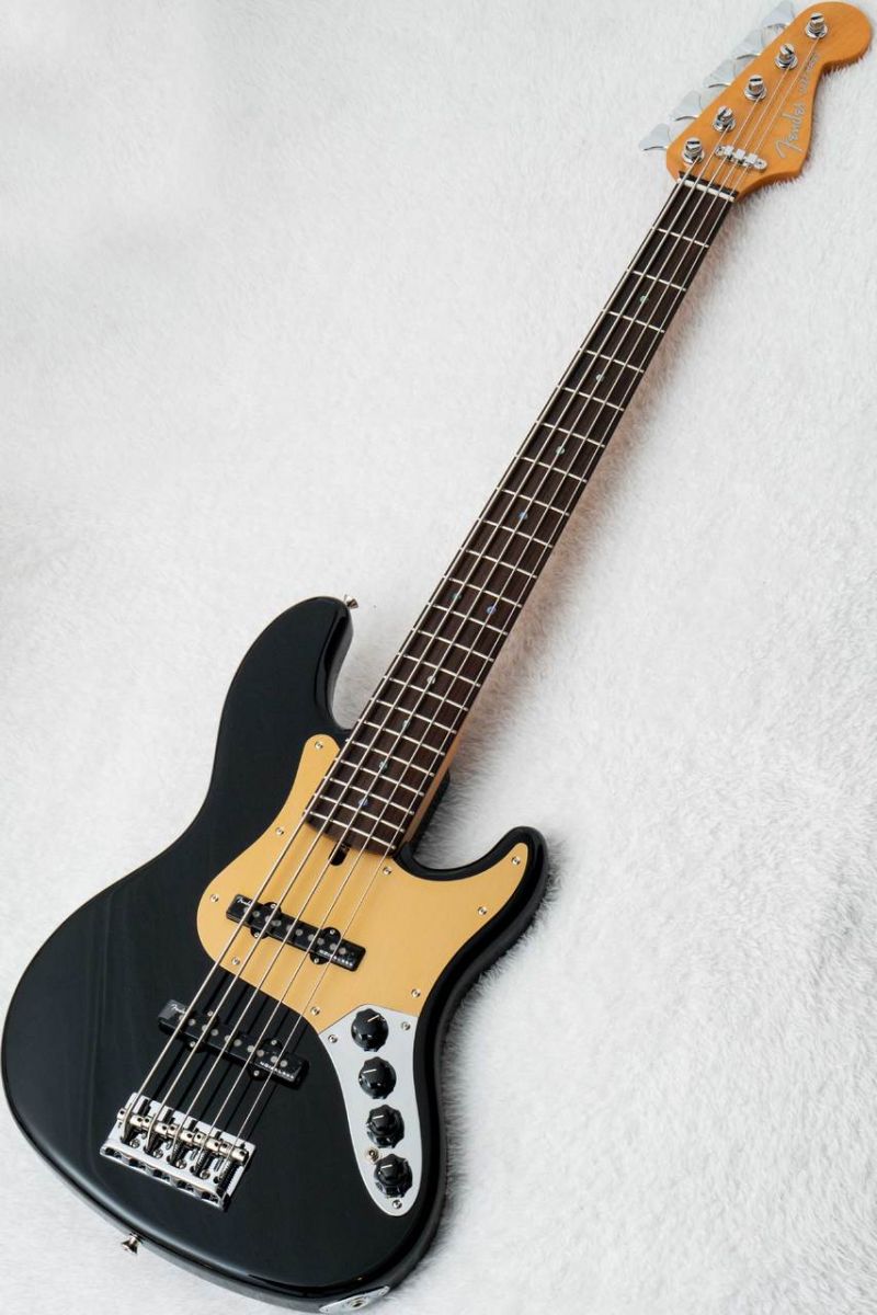 Made in Japan Artist Deluxe Jazz Bass V KAZUKI ARAI Black
