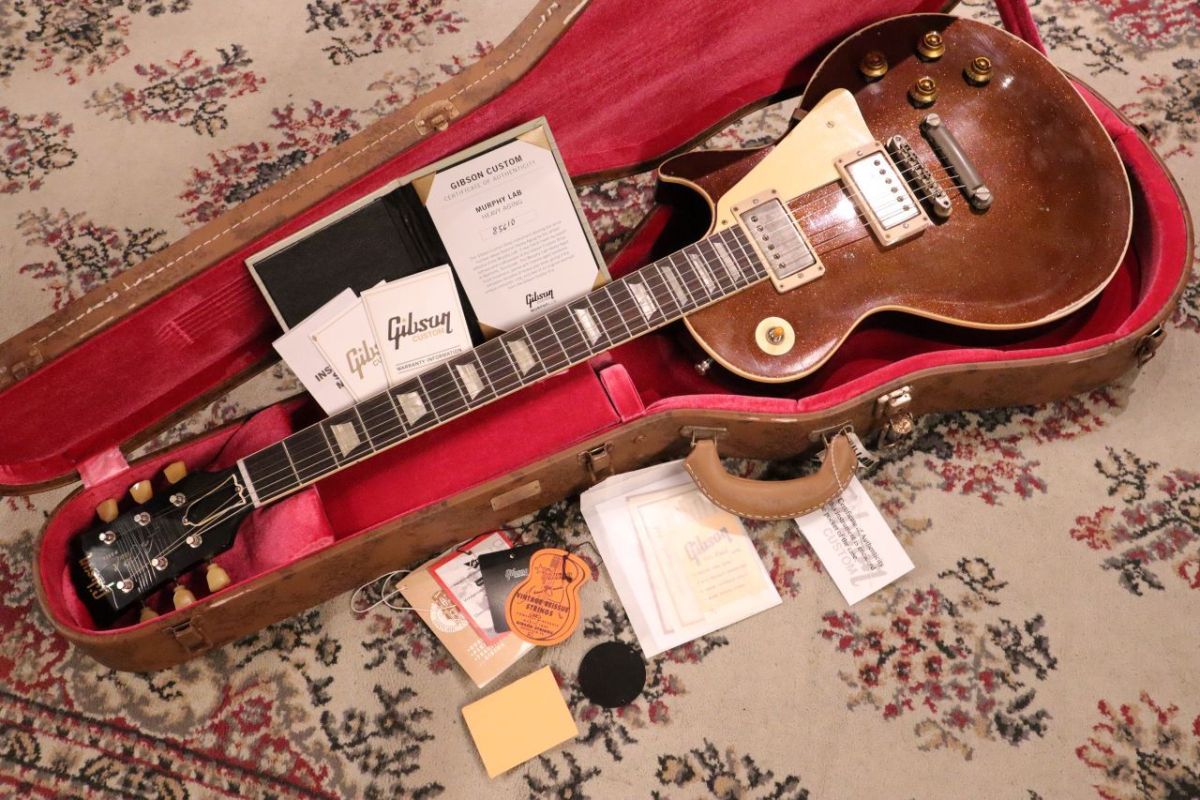Murphy Lab 1958 Les Paul Standard Root Beer Sparkle Heavy Aged