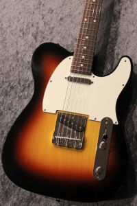 J.W.Black Guitars JWB-T 1-Piece Alder/Rosewood 3Tone Sunburst Soft Aged #539 【USA製】【軽量個体 3.14kg】【1Pボディー】