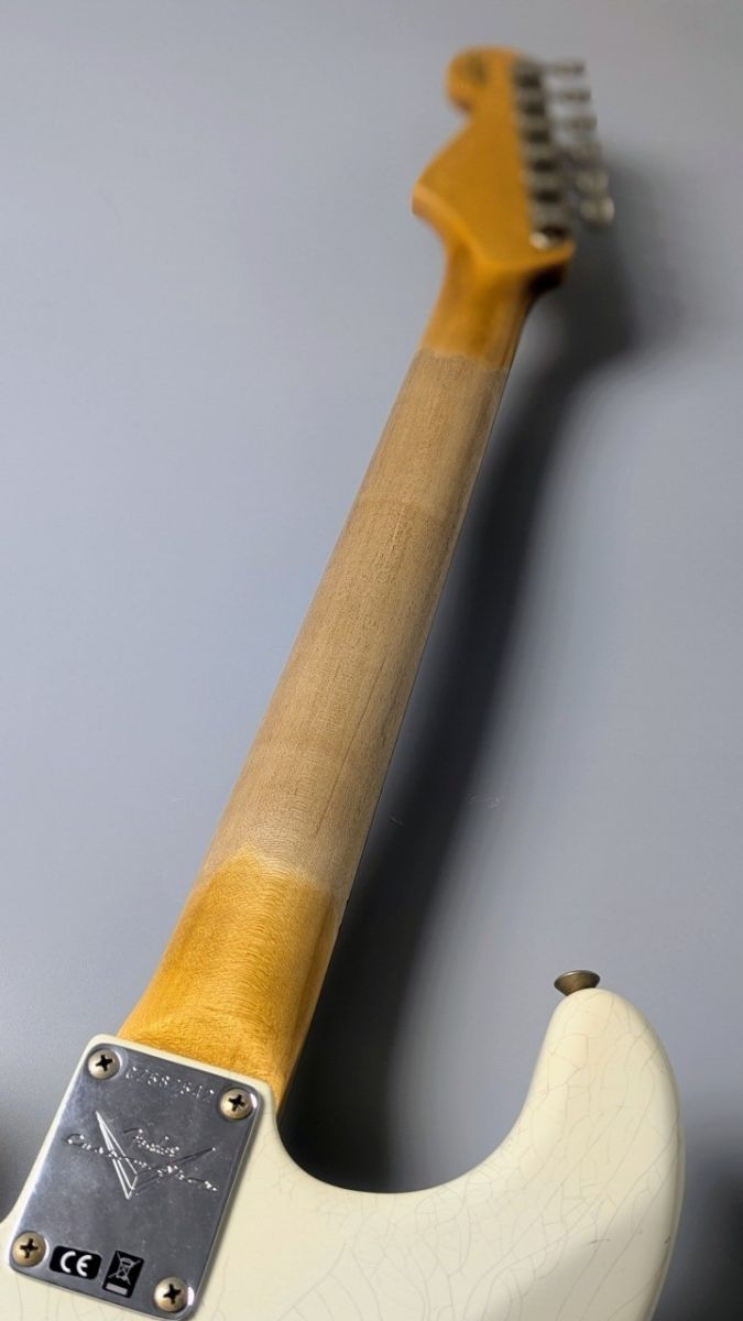 1960 Stratocaster Journeyman Relic - Aged Olympic White