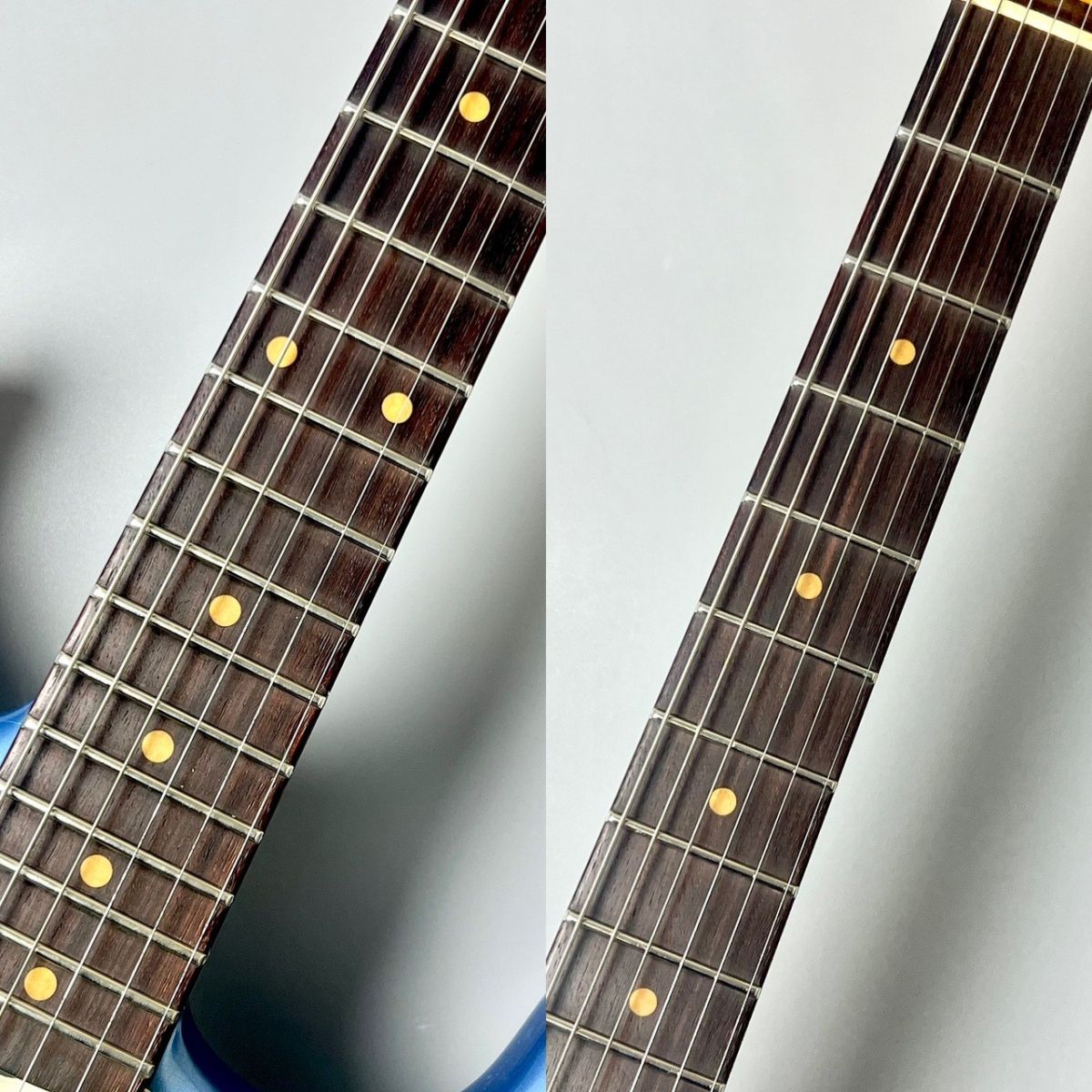 1960 Stratocaster Heavy Relic Aged Lake Placid Blue over Olympic