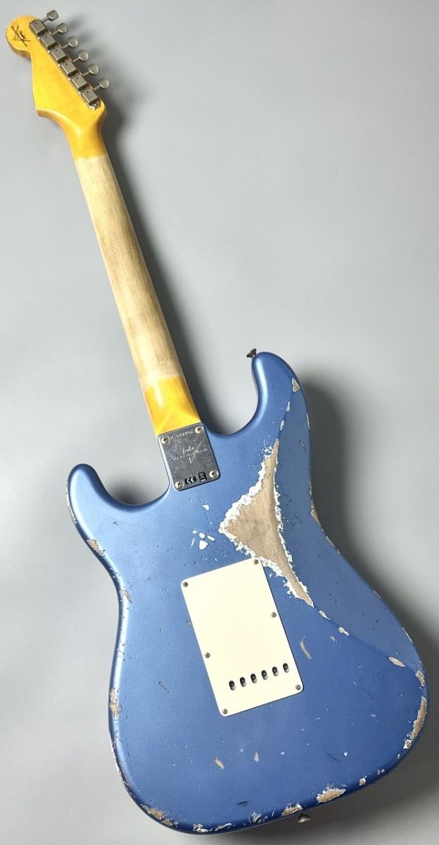 1960 Stratocaster Heavy Relic Aged Lake Placid Blue over Olympic