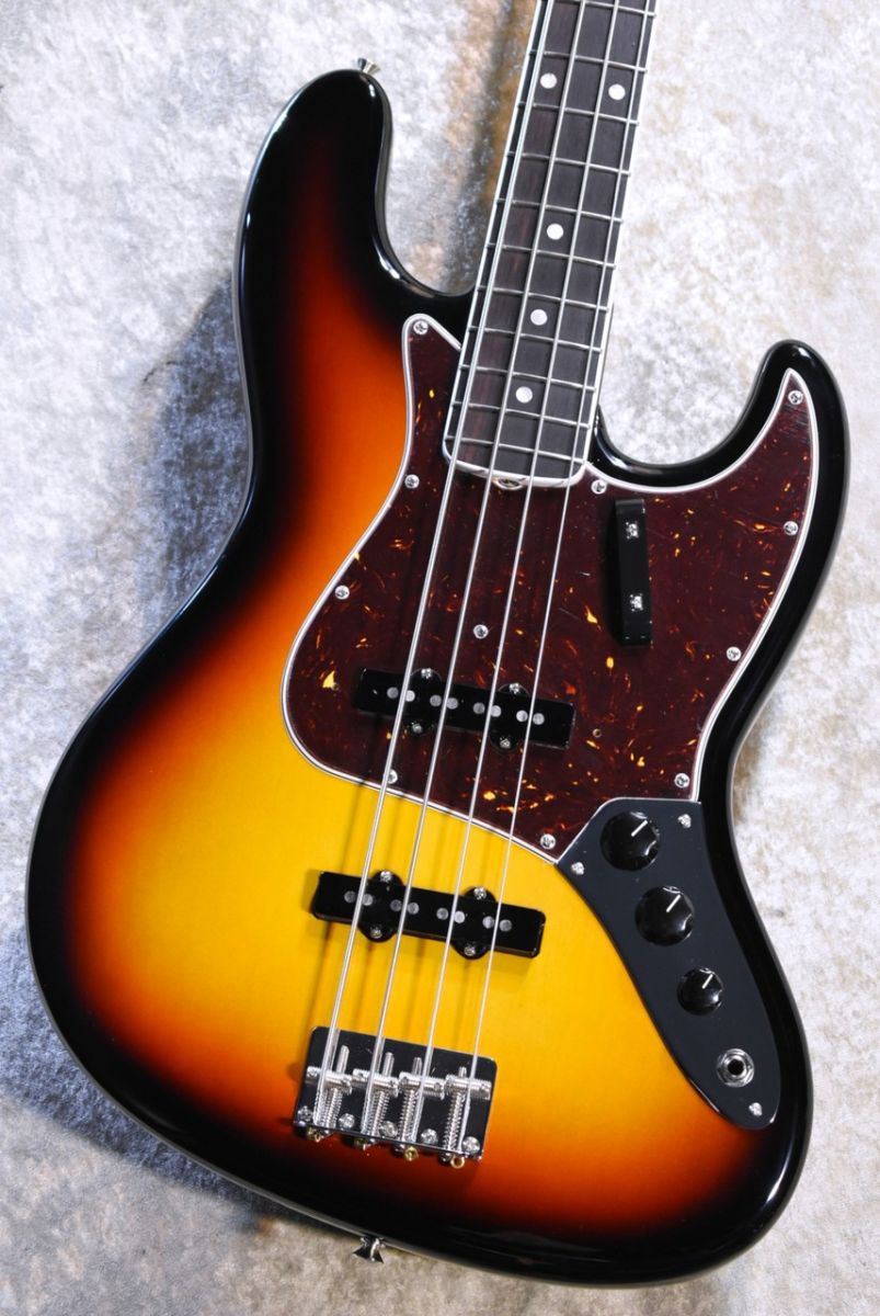 American Vintage II 1966 Jazz Bass -3-Color Sunburst- #V2554489