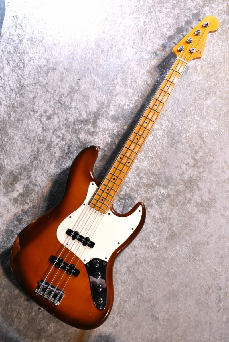 【入手困難品】Miyako Custom Guitar MJB-4R レリック Miyako custom bass guitar MJB-4R -Brown Burst-【Relic