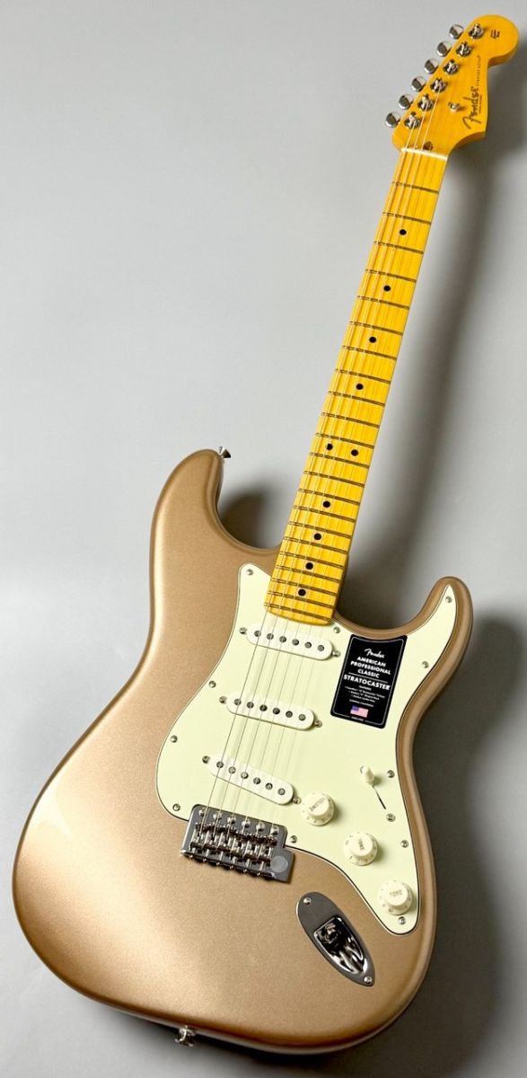 American Professional Classic Stratocaster -Faded Firemist Gold
