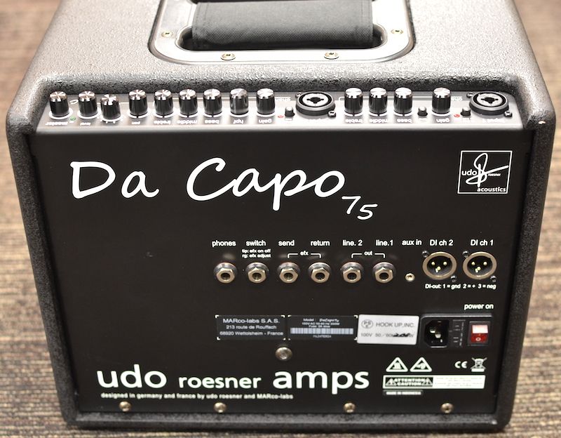 Udo Roesner Amps Da Capo 75 | 【クロサワ楽器店オンラインショップ