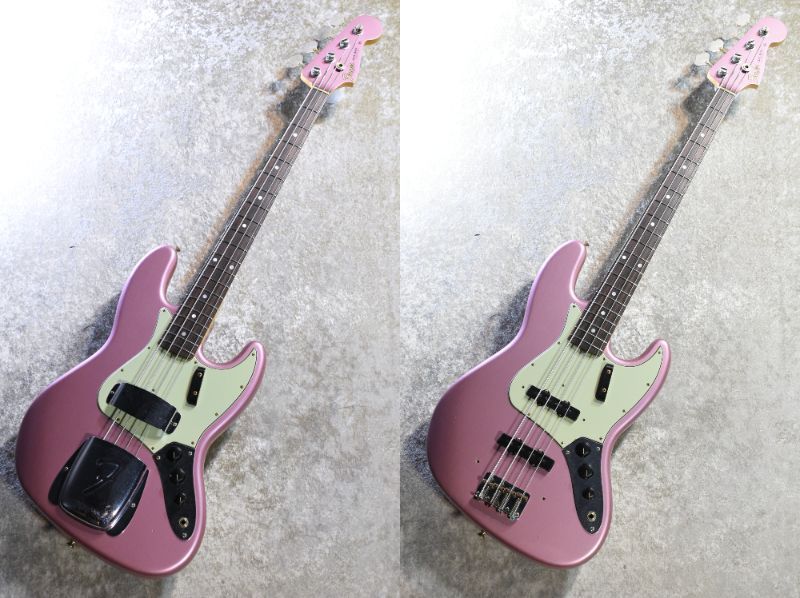 mavis JazzBassタイプ　ピンクカラー Fender Custom Shop 1965 Jazz Bass Journeyman Relic - Faded