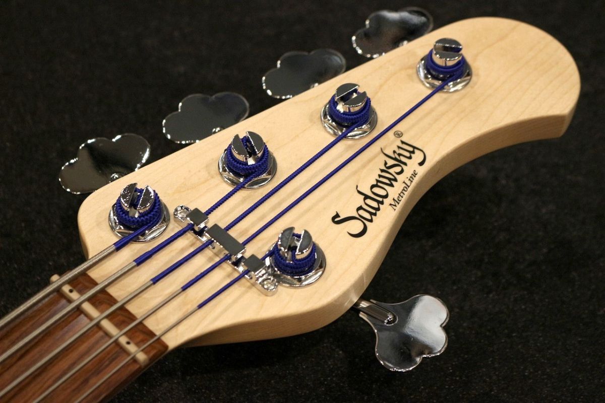 Sadowsky ML21 VJ5 ALDER / 5弦ベース ML21 VJ5 ALDER Morado Fingerboard / Solid Dark Lake Placid Blue