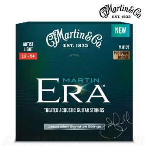 Martin Era Treated Acoustic Guitar Strings,Phosphor Bronze/Artist Light [MJI-12T] [Jason Isbell Signature] 【マーティンギター・公式グッズ取扱店】