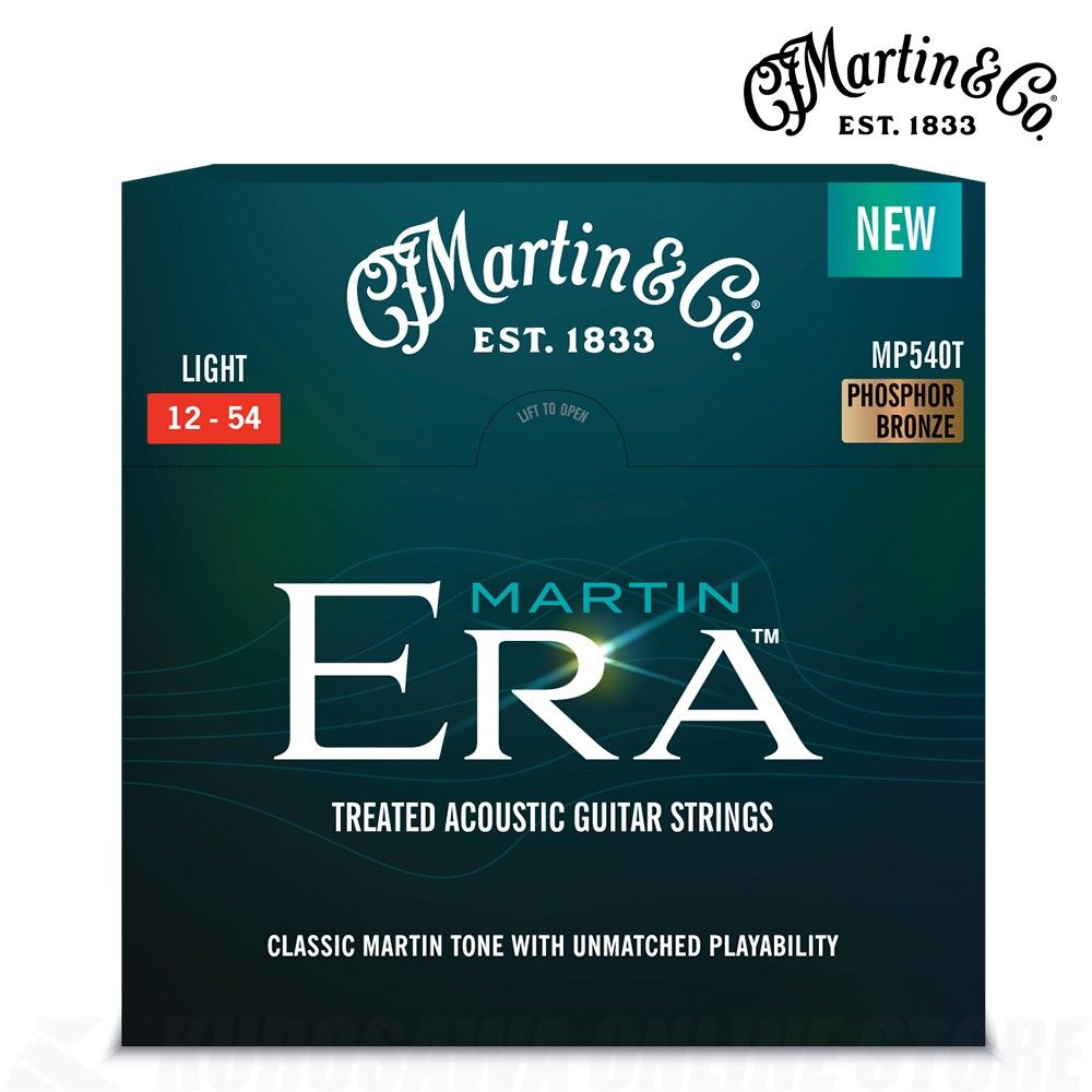 Era Treated Acoustic Guitar Strings,Phosphor Bronze/Light [MP-540T 