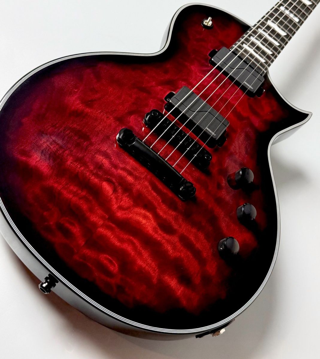 ECLIPSEEC QM FL -See Thru Black Cherry Sunburst- | 【クロサワ楽器