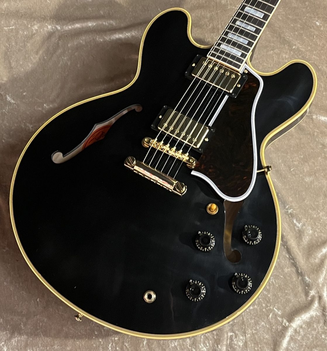 1959 ES-355 Reissue Stop Bar VOS Ebony sn A950302 | 【クロサワ楽器