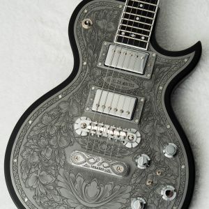 Zemaitis THE PORTRAIT Metal Front HISASHI Signature Model, Black