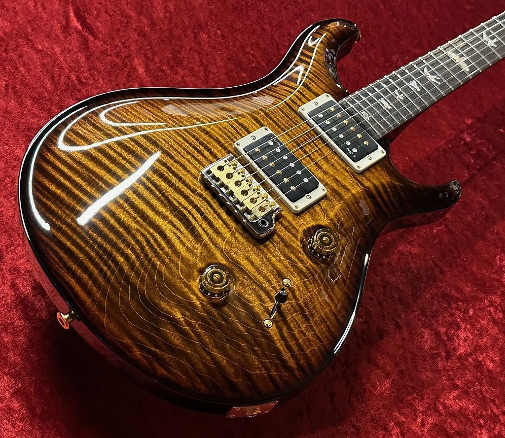 Custom 24 10 Top -Black Gold Wraparound Burst- | 【クロサワ楽器店