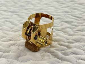 Vandoren Optimum アルトサックスリガチャー 【中古】【サックス専門店】