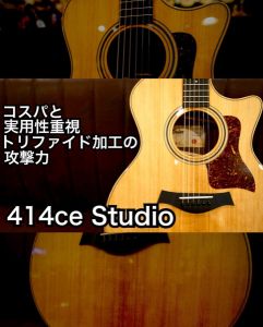 Taylor 【個体演奏動画あり】 414ce Studio  S/N  1204145065 【コスパと実用性重視】