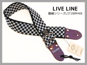 LIVE LINE 畳縁シリーズ　     LST28RM48 《日本製ギターストラップ》《新品》【町田店】