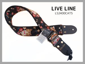 LIVE LINE LS2400CAT5 《LS2400シリーズ》《日本製ギターストラップ》《新品》【町田店】
