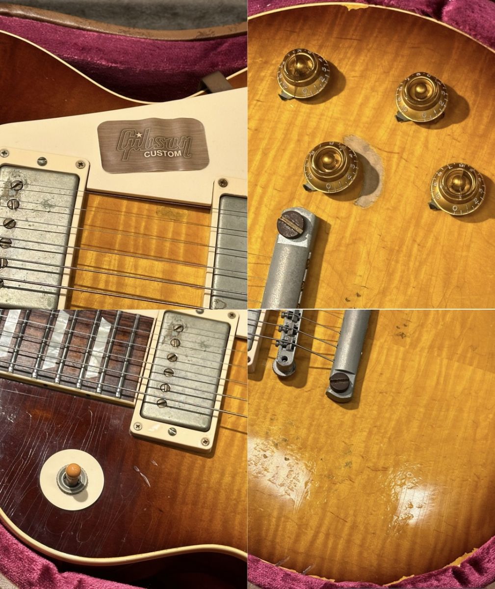 Inspired By Joe Perry 1959 Les Paul Standard Signed & Tom Murphy