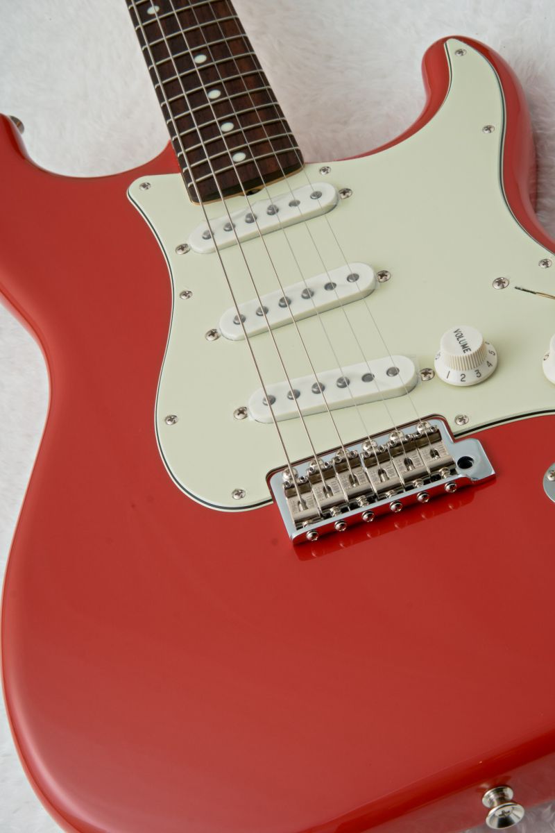 FSR Made in Japan Traditional II 60s Stratocaster Fiesta Red / FRD