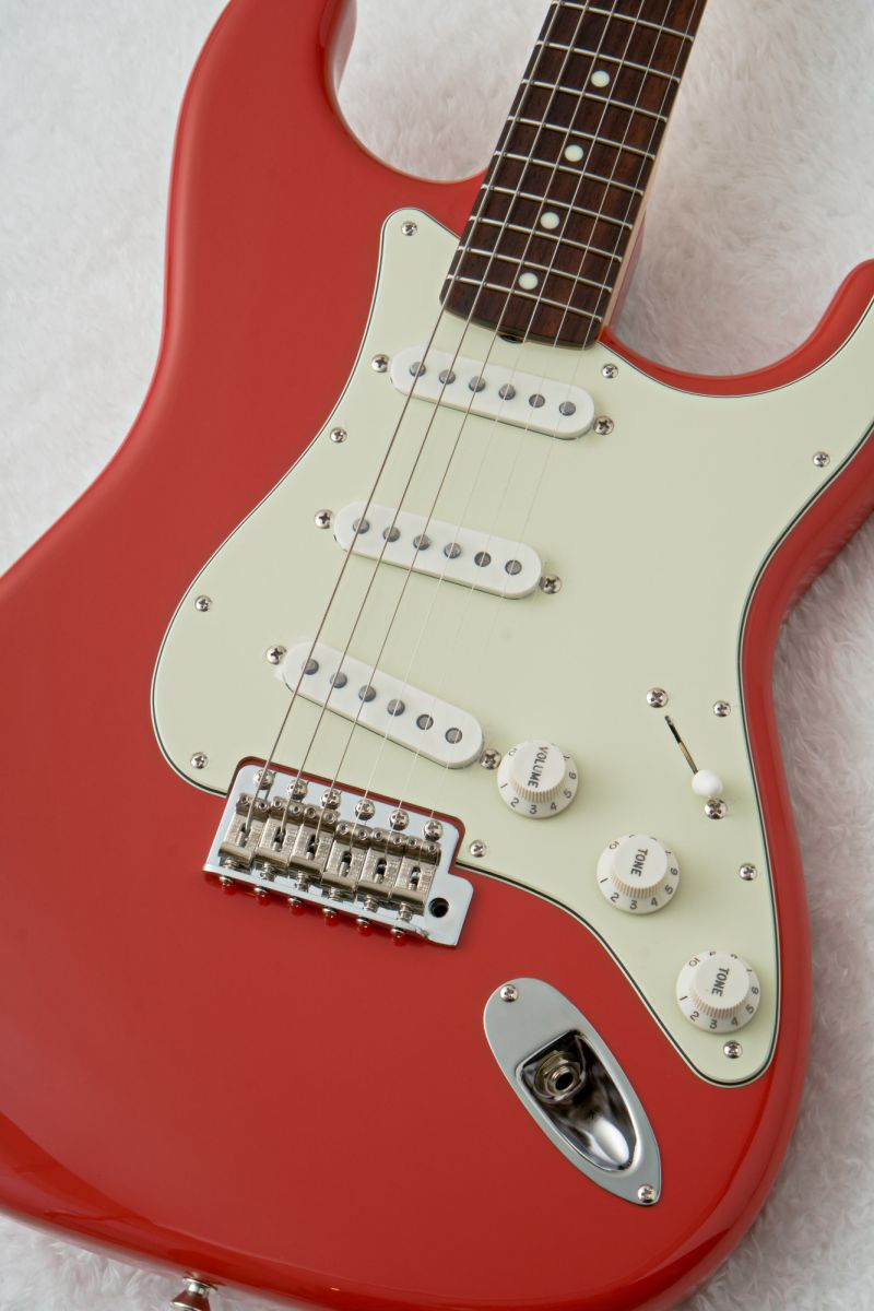 FSR Made in Japan Traditional II 60s Stratocaster Fiesta Red / FRD