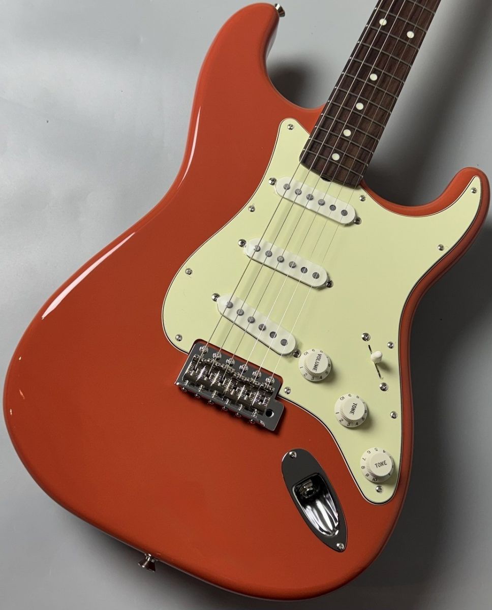 FSR Made in Japan Traditional II 60s Stratocaster -Fiesta Red