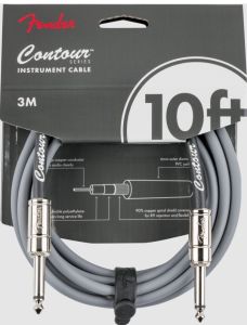 Fender Contour Series Instrument Cables Inca Silver 10FT(3m) 【楽器用ケーブル】【シールド】