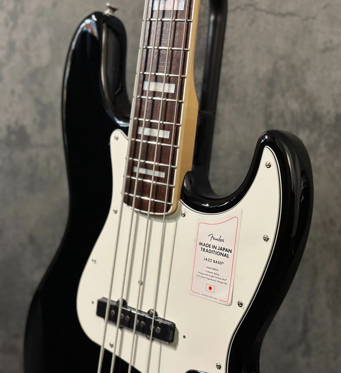 ノーブランドJazz Bass ブラック ヴィンテージ風 調整済み・軽量個体】Traditional Late 60s Jazz Bass -Black