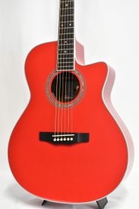 Morris アコースティックギター レッドグラデーション MORRIS モーリス