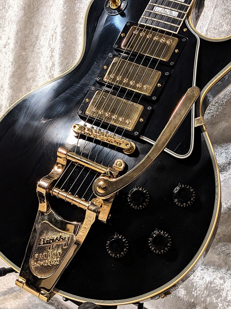 1957 Les Paul Custom Reissue 3-Pickup With Bigsby VOS ~Ebony