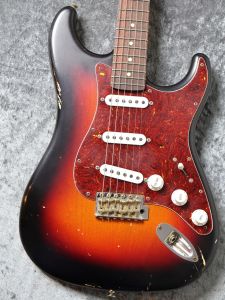 LSL INSTRUMENTS Chris Fleming Custom Build & Chris Hand Wound Pickups Saticoy 22F Alder/Rosewood 3TS Heavy Aged