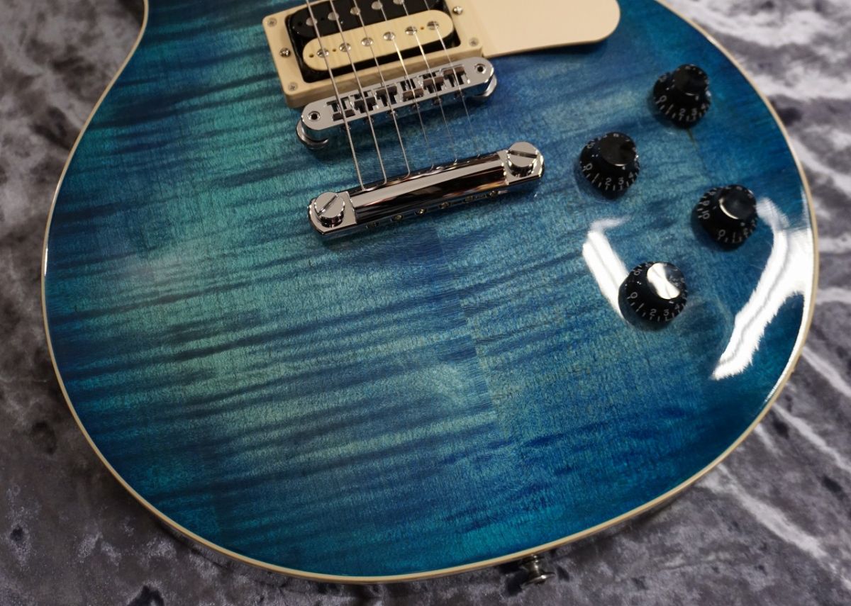 Les Paul Traditional Pro V AAA Flame Ocean Water Perimeter