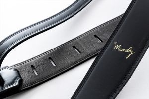 moody STRAPS Leather&Leather2.5"Standard BK-BK 《店頭未展示品》【即納可能!】