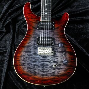 Paul Reed Smith(PRS) 【圧倒的キルト】 SE Custom 24-08 Quilt Charcoal Cherry Burst #CTIH014159 【3.6kg】【送料無料】