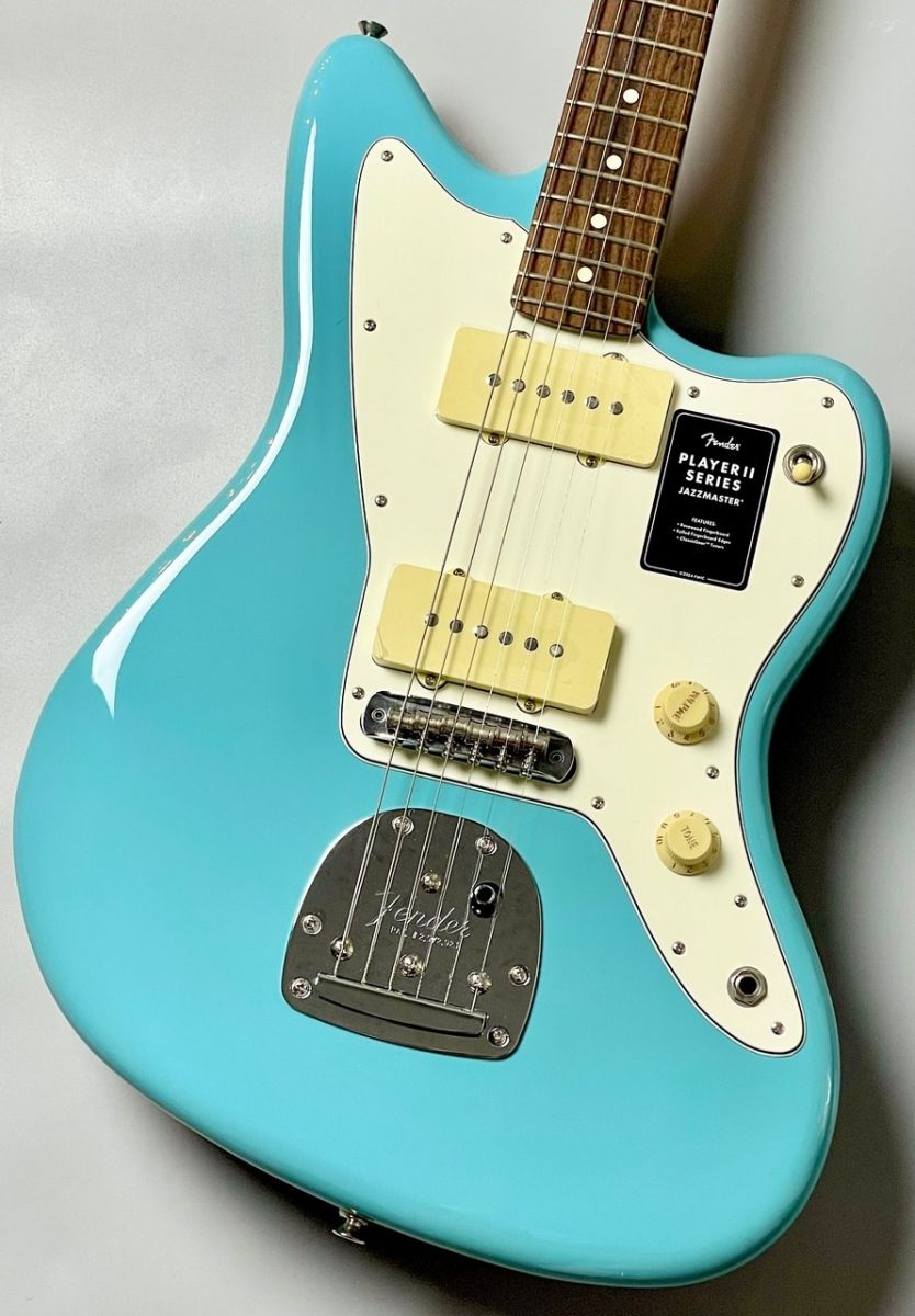 Player II Jazzmaster Rosewood Fingerboard -Aquatone Blue