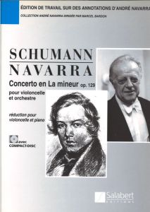  【輸入楽譜】 シューマン／チェロ協奏曲（サラベール） 【お茶の水店】