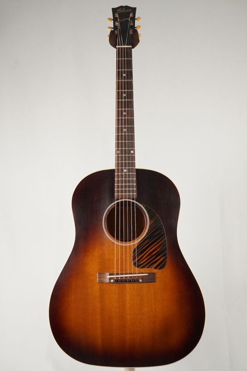 1942 Banner J-45 All Mahogany Vintage Sunburst Light Aged