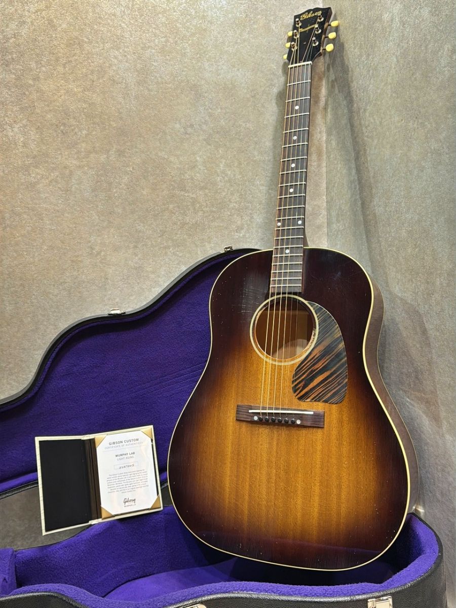 Murphy Lab 1942 Banner J-45 All Mahogany Vintage Sunburst Light