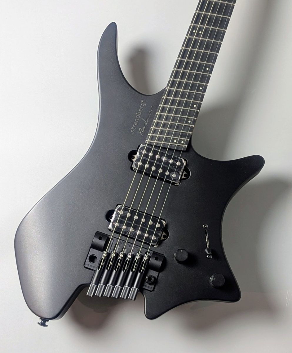 Grond ブラックメタル　blackl Boden Metal NX 6 Tremolo Black Granite | 【クロサワ楽器店