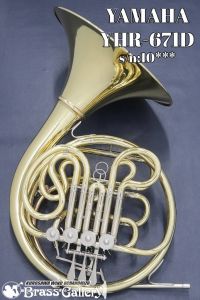 YAMAHA ＜～3/31まで スタッフ厳選お手入れセットプレゼント!!＞ YHR-671D【s/n:10***】 【中古】【フルダブルホルン】【一部リラッカー有り】【プロモデル】【Professional/プロフェッショナル】【ガイヤータイプ】【ベルカット】【ウインドお茶の水】
