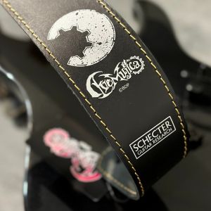 SCHECTER 【即納可能】 CW-1600/AM-BK 【BanG Dream! レザーストラップ】