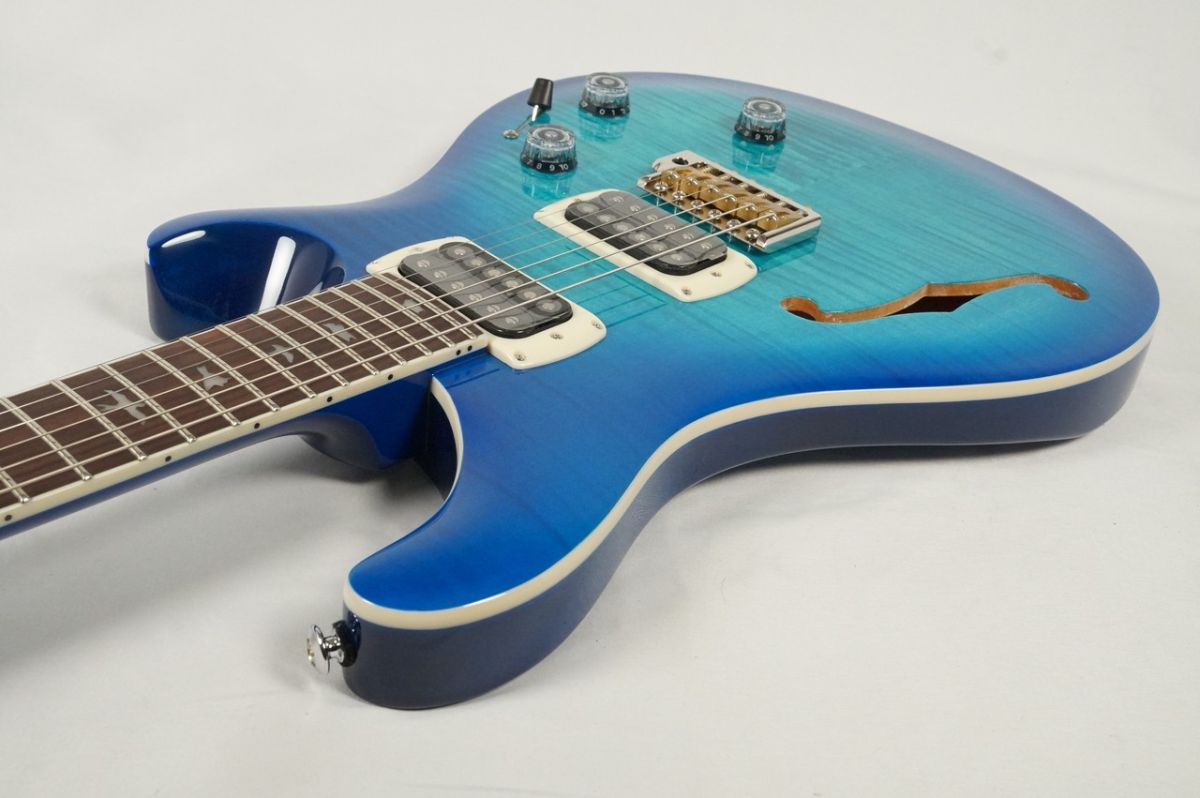 SE Custom 24 Semi-Hollow Piezo -Lake Blue- | 【クロサワ楽器店