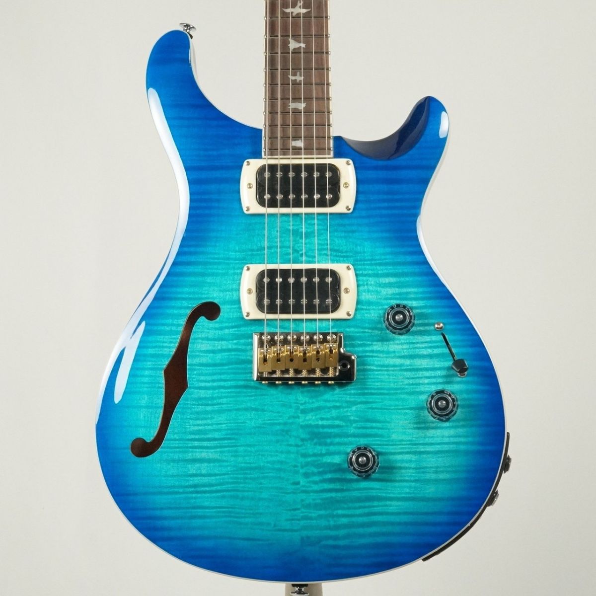 SE Custom 24 Semi-Hollow Piezo -Lake Blue- | 【クロサワ楽器店