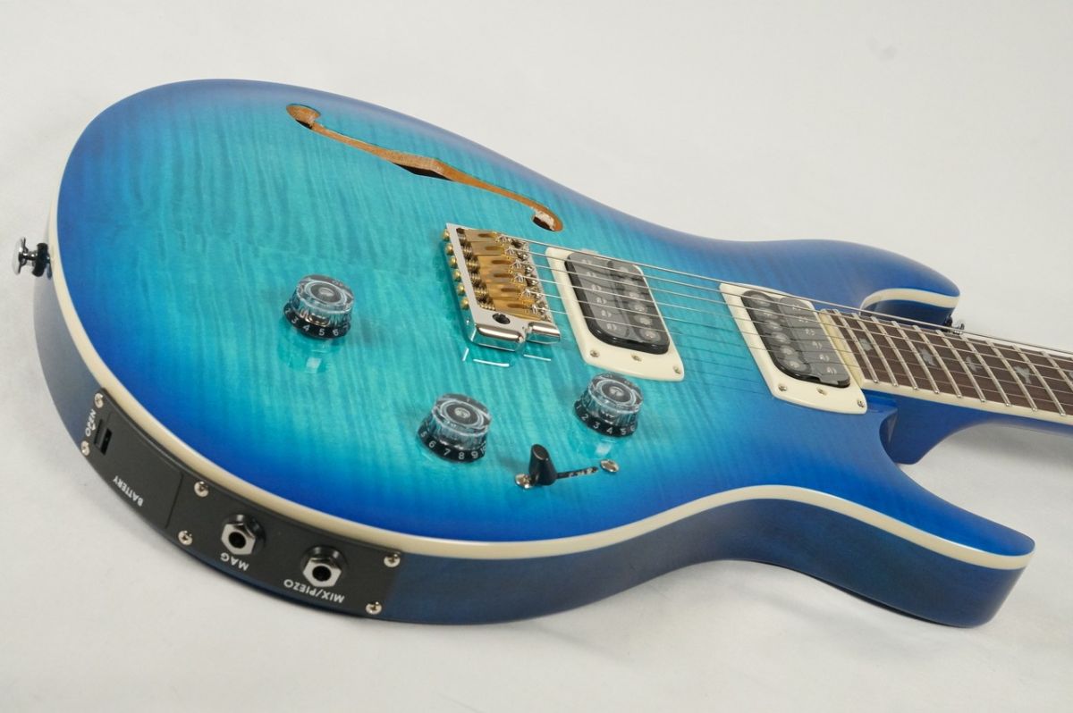 SE Custom 24 Semi-Hollow Piezo -Lake Blue- | 【クロサワ楽器店