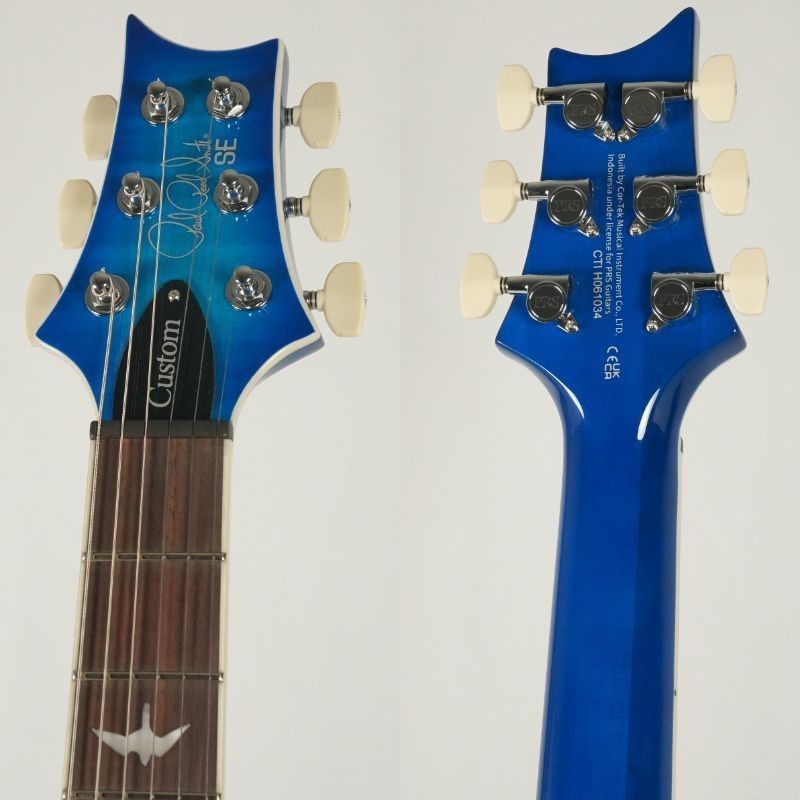 SE Custom 24 Semi-Hollow Piezo -Lake Blue- | 【クロサワ楽器店