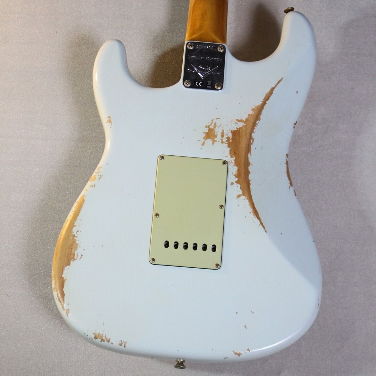 1962 Stratocaster Heavy Relic Aged Sonic Blue #CZ586191