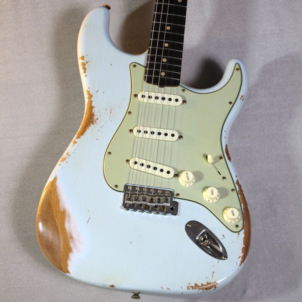 1962 Stratocaster Heavy Relic Aged Sonic Blue #CZ586191
