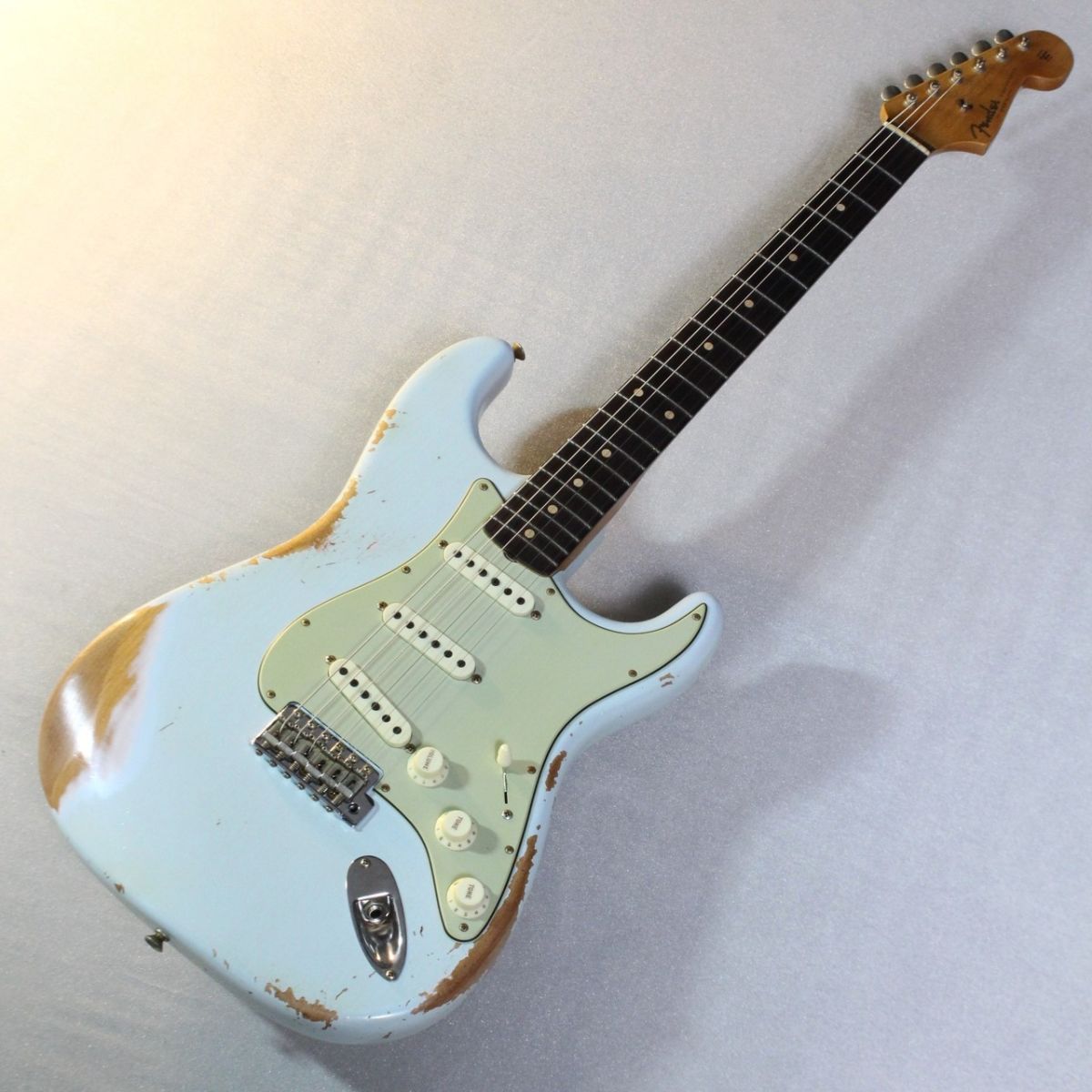 1962 Stratocaster Heavy Relic Aged Sonic Blue #CZ586191