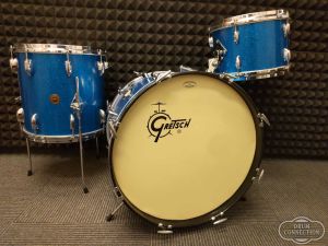 Gretsch 【ヴィンテージ】 60's Progressive Jazz 3pcs kit -Blue Sparkle-